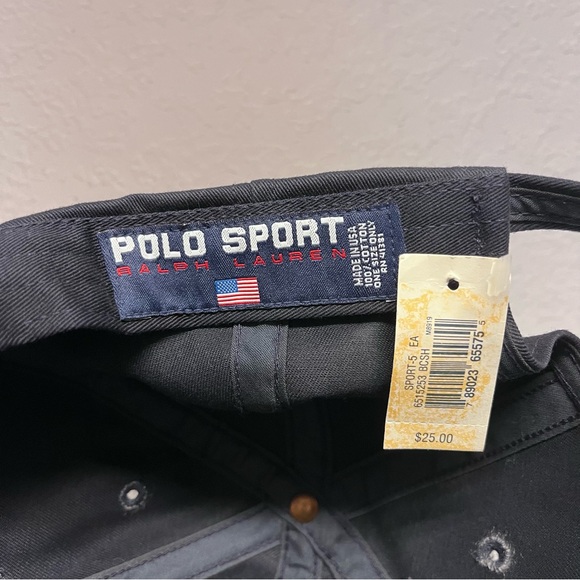 ‼️SOLD‼️ Vintage 🇺🇸USA🇺🇸 made Polo Sport Hat - Picture 6 of 10